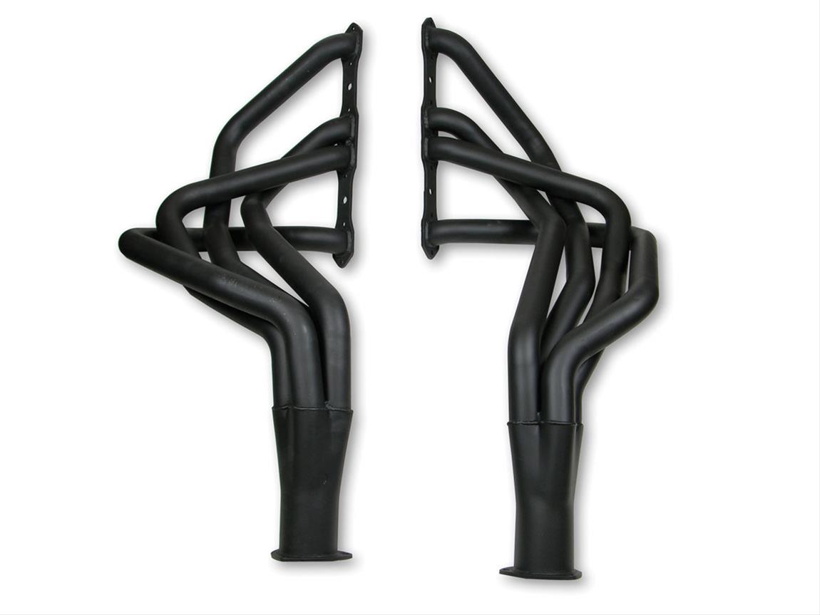 Hooker Super Competition Headers 5215HKR Headers, Comp, Fenderwell, Steel, Painted, Dodge, Plymouth, Pair