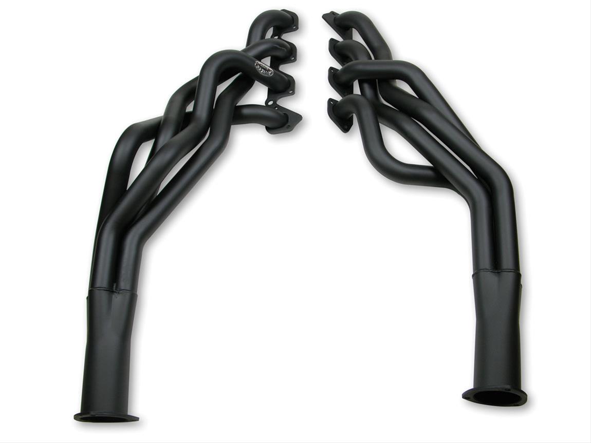 Hooker Super Competition Headers 6210HKR Headers, Competition, Long Tube, Steel, Painted, Ford, Mercury, 351C, 4V, Pair