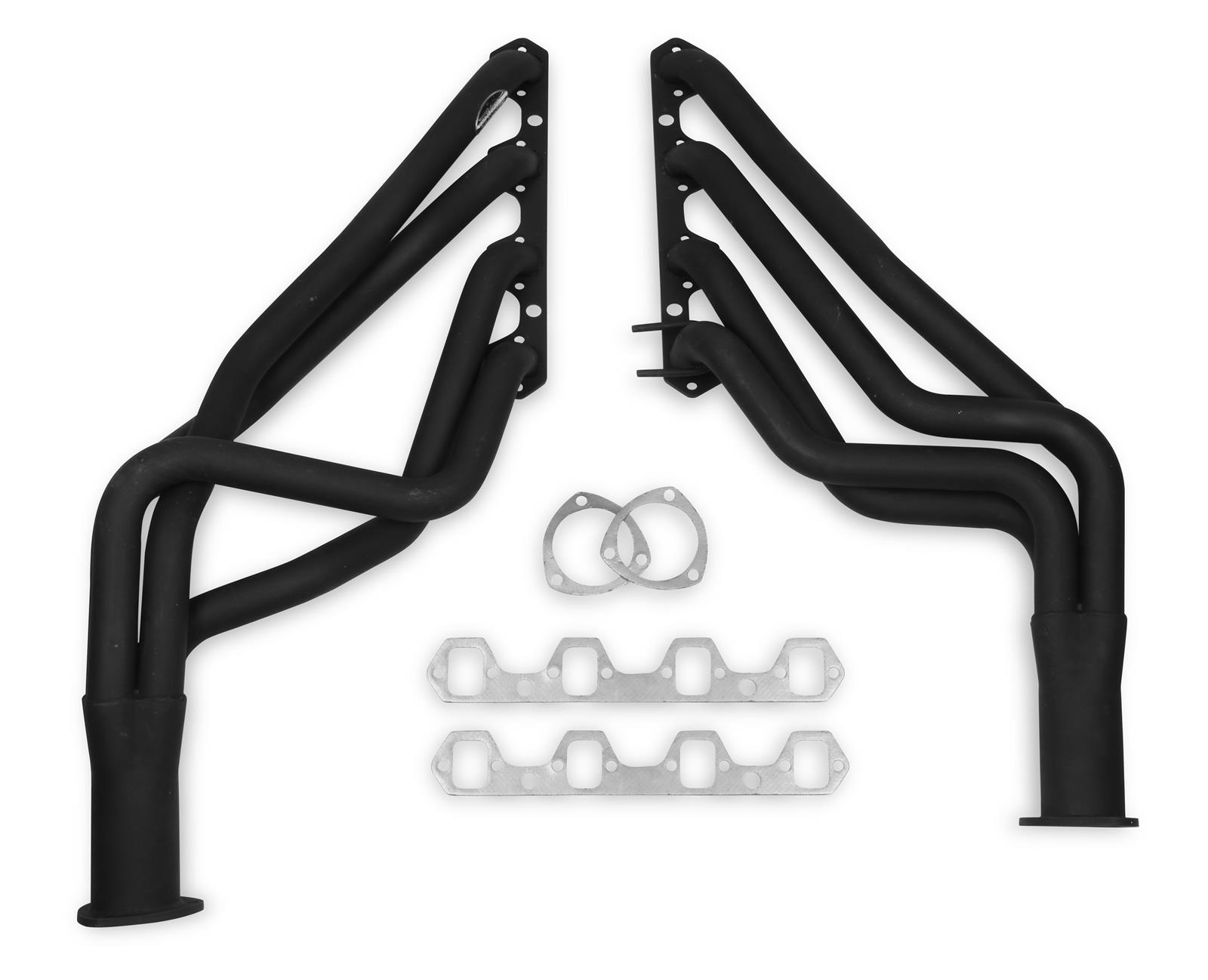 Hooker Competition Headers 6901HKR Headers, Competition, Long Tube, Steel, Painted, Ford, Mercury, 260, 289, 302, 351W, Pair thumbnail 2
