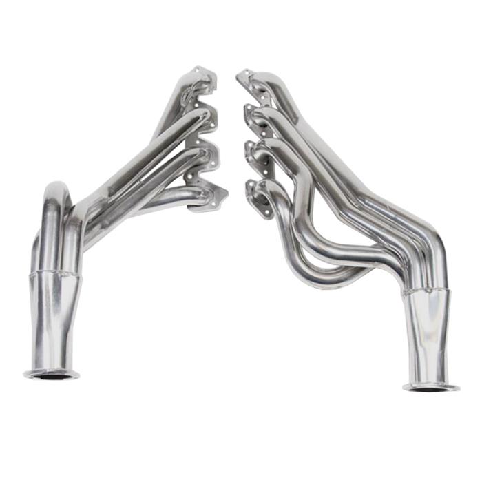 Hooker Competition Headers 6915-1HKR Headers, Competition, Long Tube, Steel, Ceramic Coated, Ford, Mercury, 351C, 4V, Pair thumbnail 2