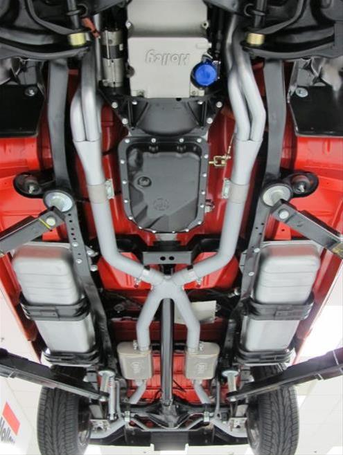 Hooker LS Engine Swap Headers 70101504HKR Headers, Swap, Long Tube, Steel, Paint, 1 7/8 in. Primary, Chevy, GMC, LS, Pair thumbnail 4