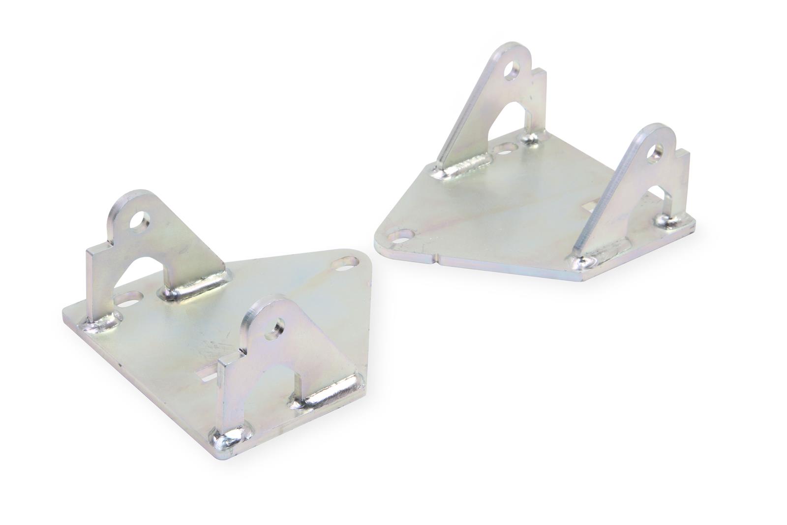 Hooker Blackheart Engine Mount Brackets 71221008HKR Mounts, Swap, Frame Mount, Bolt-In, Steel, Zinc, 1 in. Forward, GM, Small Block LS, Pair