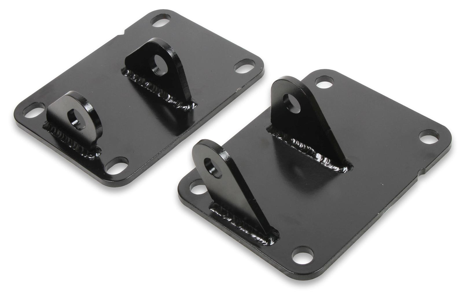 Hooker Blackheart Engine Swap Motor Mount Kits 71221021HKR Mounts, Swap, Block Mount, Bolt-In, 0.500 in. Drop, Steel, Black Powdercoated, Ford Mustang, LS Swap, Team Z K-Member, Pair thumbnail 2