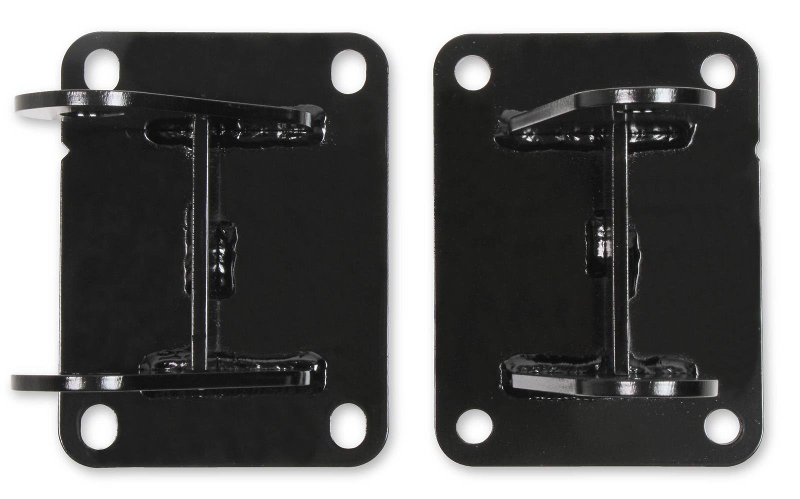 Hooker Blackheart Engine Swap Motor Mount Kits 71221022HKR Mounts, Swap, Block Mount, Bolt-In, Steel, Black Powdercoated, Ford Mustang, LS Swap, AJE K-Member, Pair thumbnail 3