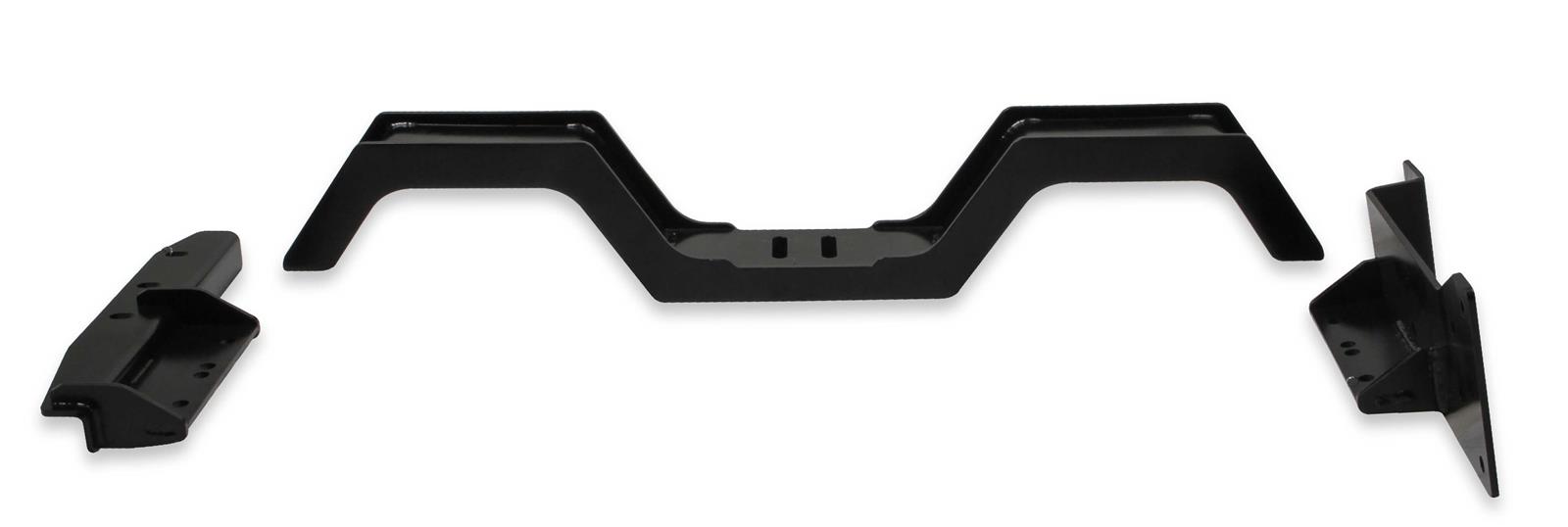 Hooker Blackheart Transmission Crossmembers 71222019HKR Crossmember, LS Engine Swap, Steel, Black Powdercoated, T56, 4L60E, 4L70E, 4L75E, TH400, Chevy, GMC, RWD, Each thumbnail 3