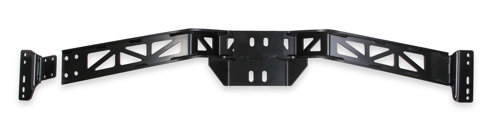 Hooker Blackheart Transmission Crossmembers 71222021HKR Crossmember, LS Engine Swap, Steel, Black Powdercoated, Buick, Chevrolet, GMC, Oldsmobile, Pontiac, Each thumbnail 2