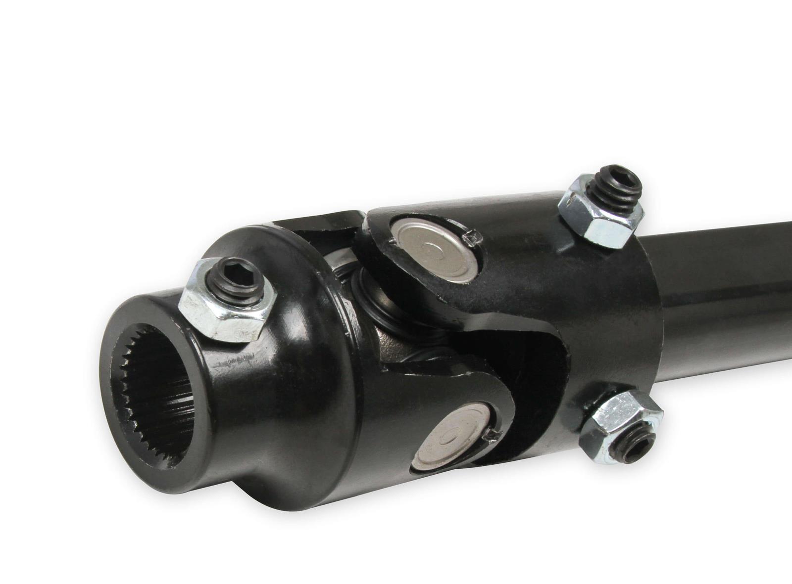 Hooker Blackheart Steering Shafts 71223021HKR Shaft, Steel, Black, LS Swap, Chevrolet, GMC, Each
