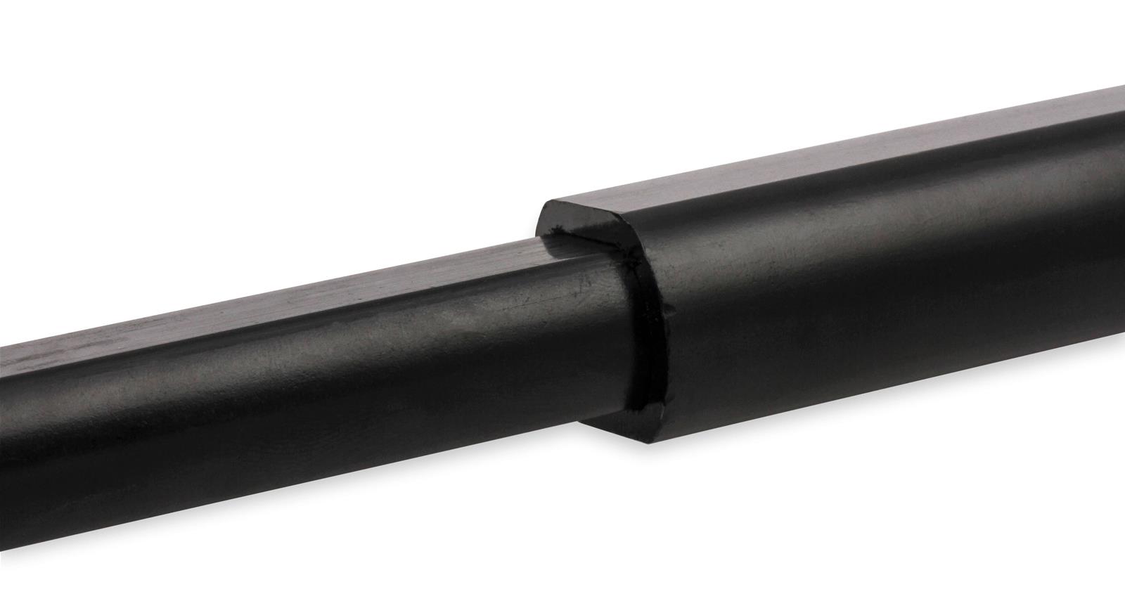 Hooker Blackheart Steering Shafts 71223022HKR Shaft, Double D, Steel, Black, LS Swap, Chevrolet, GMC, Each thumbnail 3