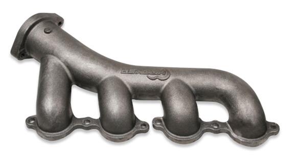 Hooker Blackheart Exhaust Manifolds for 1984-2004 S10, 1984-1990 S15, 1991-2004 SONOMA - 71223026HKR Manifold, Blackheart, Cast Iron, Natural, Chevrolet, GMC, Small Block, LS, Pair thumbnail 5