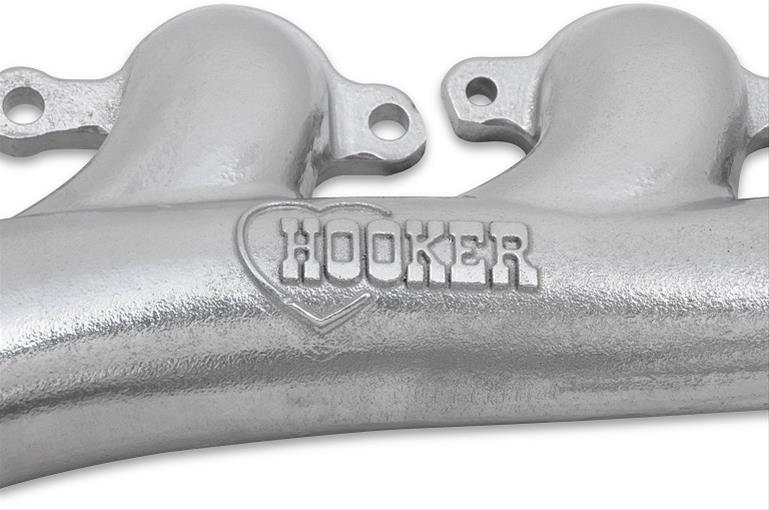Hooker Exhaust Manifolds 8502-1HKR Manifolds, Cast Iron, Silver Ceramic Coated, Chevy, Small Block LS, Kit thumbnail 5