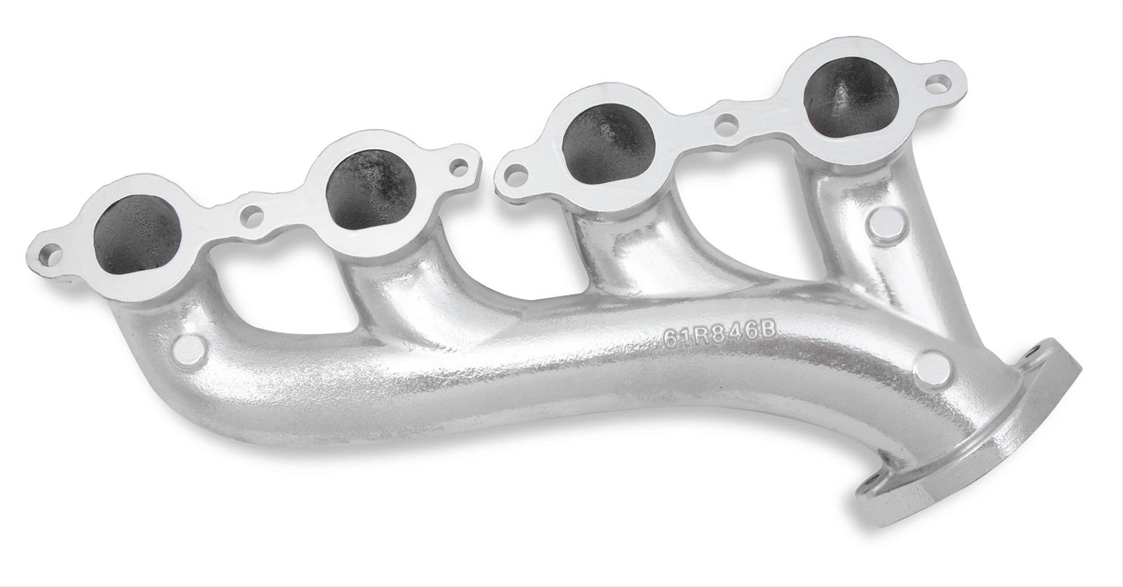 Hooker Exhaust Manifolds 8502-1HKR Manifolds, Cast Iron, Silver Ceramic Coated, Chevy, Small Block LS, Kit thumbnail 2