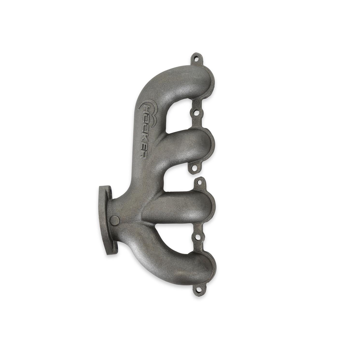 Hooker Blackheart LS Swap Headers 8505HKR Exhaust Manifold, Swap, Cast Iron, Natural, Rear Dump, Universal, Pair thumbnail 9