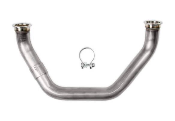 Hooker LS Turbo Crossover Tubes 8513HKR Cross-Over Tube, LS, Fits GM T56 with Quick Time Bellhousing, Each thumbnail 4