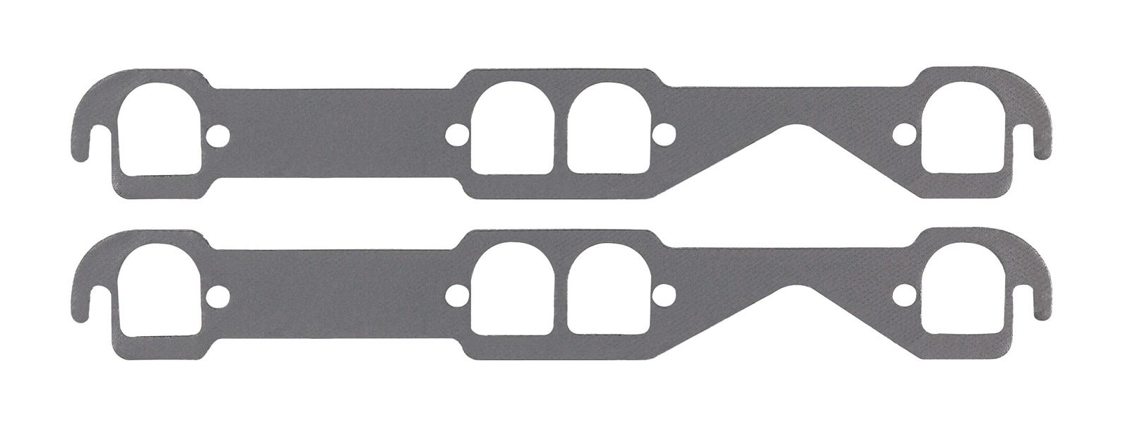 Hooker Exhaust Manifolds 8527-3HKR Manifold, SBC, Manifolds, D-Port, 2.5 in. Outlet, Black, Pair thumbnail 4