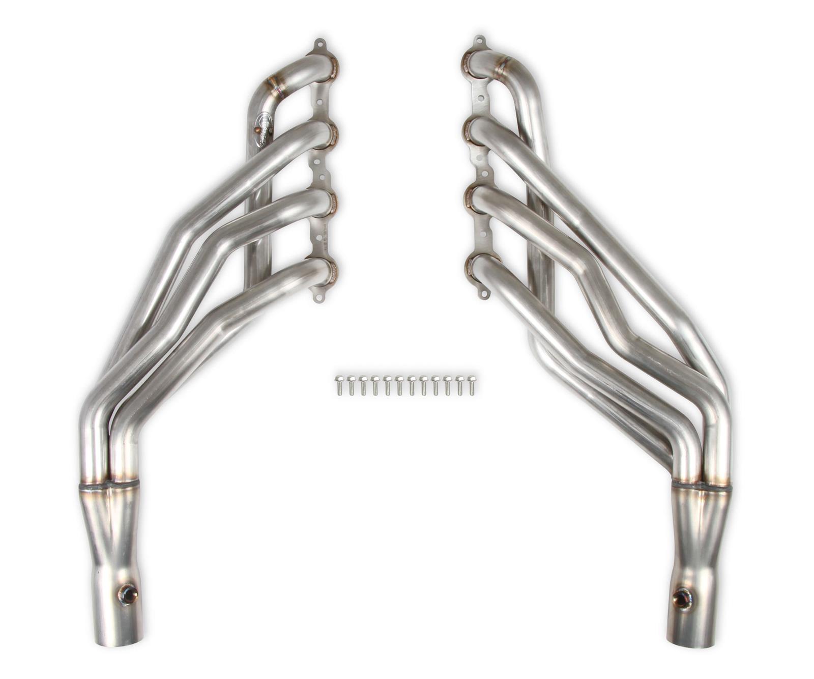 Hooker Blackheart Headers BH13243 Headers, Chevy, GMC, 304 Stainless Steel, LS Swap, 1-7/8 in., Pair