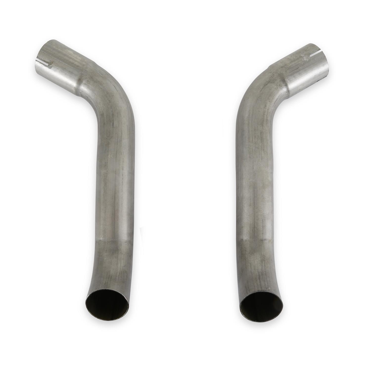 Hooker Blackheart Exhaust Tips BH14352 Tips, Stealth Exit, 2.5 in., 409 Stainless Steel, Natural, Chevy, GMC, Pair thumbnail 4