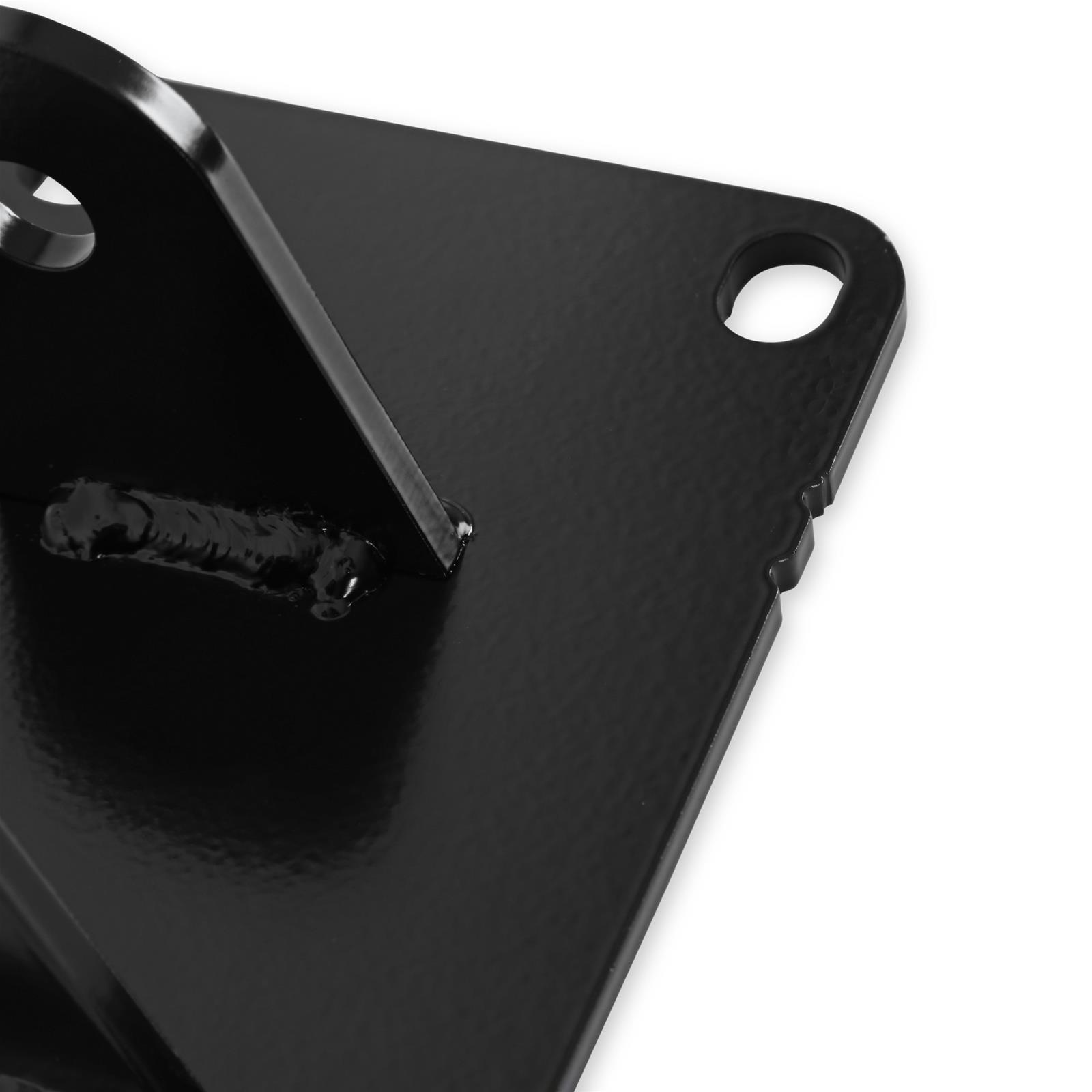 Hooker Blackheart Engine Mount Brackets for 1996-2004 MUSTANG - BHS504 Brackets, Steel, Black, Ford, LS, Pair thumbnail 3