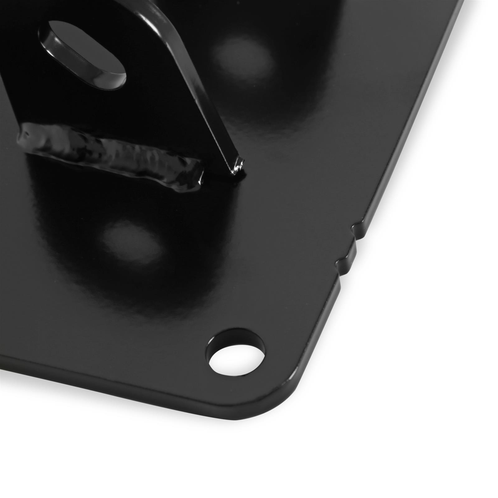 Hooker Blackheart Engine Mount Brackets for 1996-2004 MUSTANG - BHS504 Brackets, Steel, Black, Ford, LS, Pair thumbnail 5