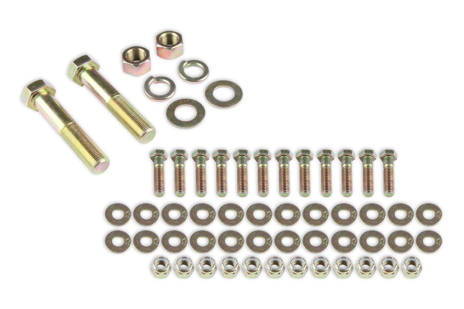 Hooker Blackheart Trailing Arm Crossmembers BHS510 Crossmember, Drop Center, Bolt-on, Steel, Black Powdercoated, Chevrolet, Each thumbnail 7
