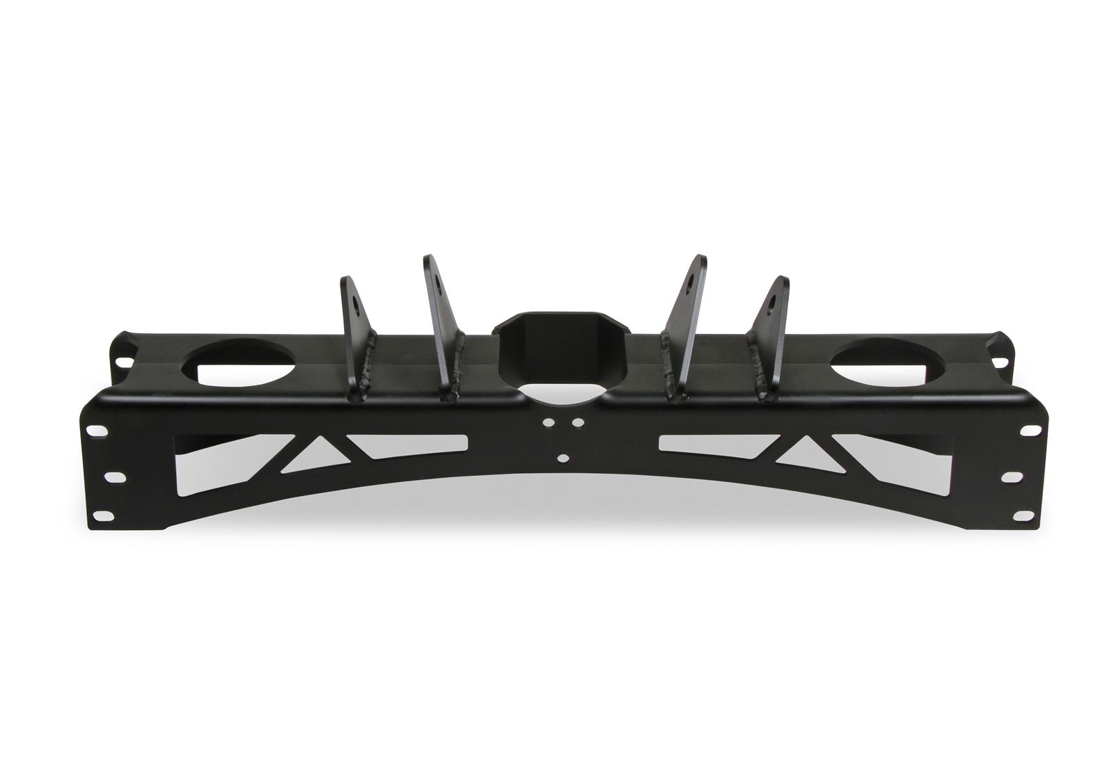 Hooker Blackheart Trailing Arm Crossmembers BHS510 Crossmember, Drop Center, Bolt-on, Steel, Black Powdercoated, Chevrolet, Each thumbnail 6