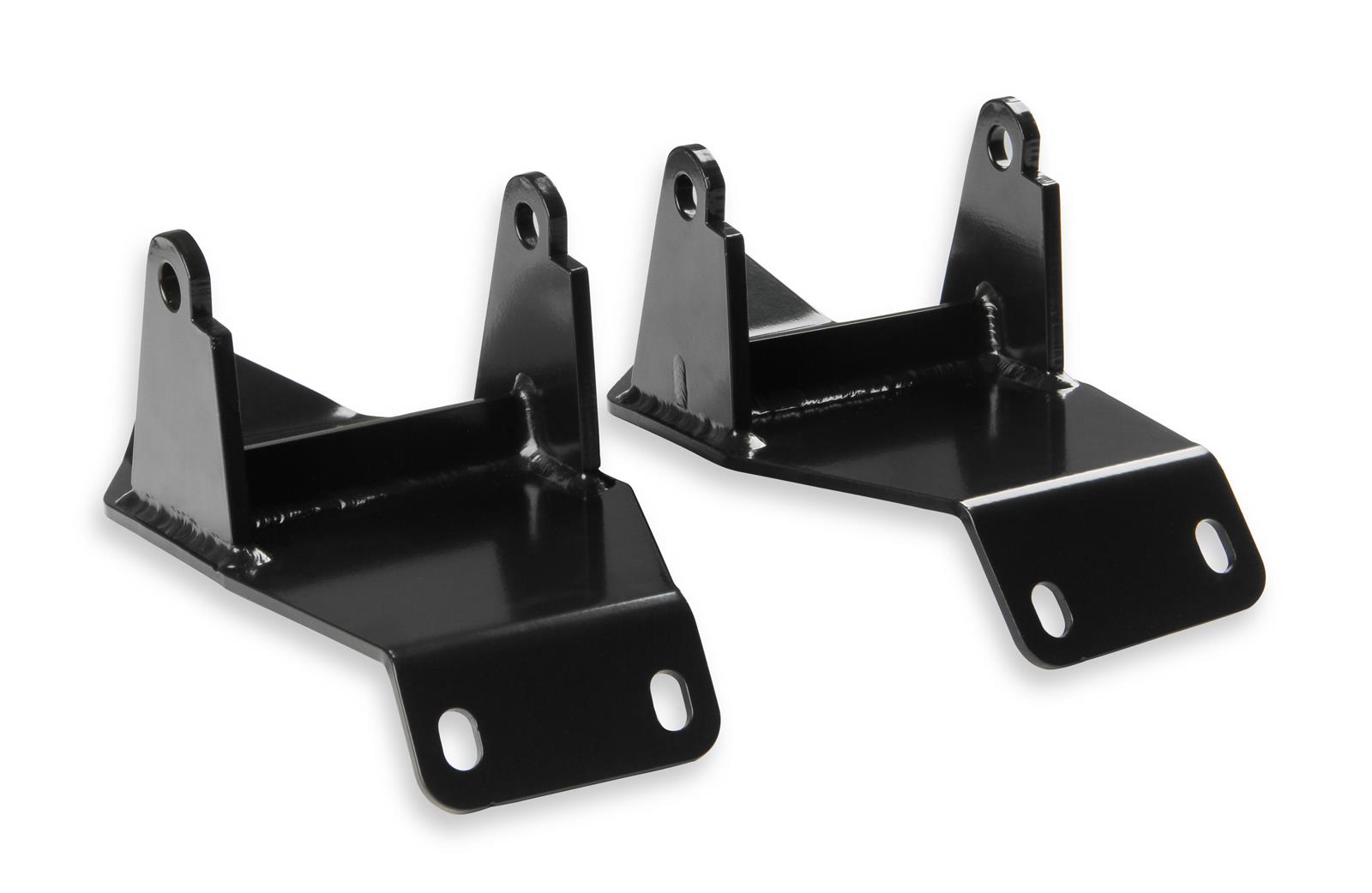 Hooker Blackheart Engine Mount Brackets BHS511 Motor Mounts, Swap, Frame Mount, Bolt-In, Steel, Black Powdercoated, Chevrolet, GMC, Small Block LS, Pair thumbnail 7