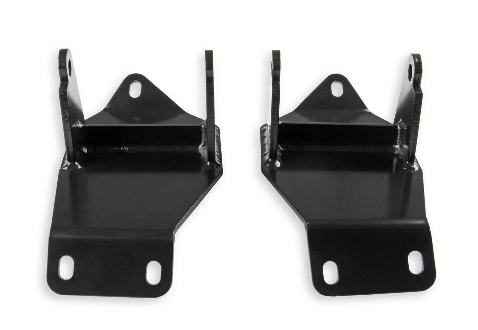 Hooker Blackheart Engine Mount Brackets BHS511 Motor Mounts, Swap, Frame Mount, Bolt-In, Steel, Black Powdercoated, Chevrolet, GMC, Small Block LS, Pair thumbnail 3