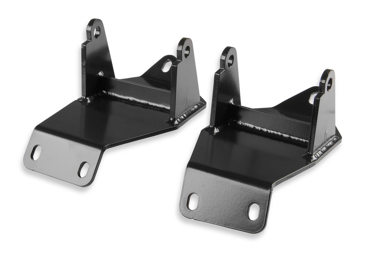 Hooker Blackheart Engine Mount Brackets BHS511 Motor Mounts, Swap, Frame Mount, Bolt-In, Steel, Black Powdercoated, Chevrolet, GMC, Small Block LS, Pair thumbnail 4