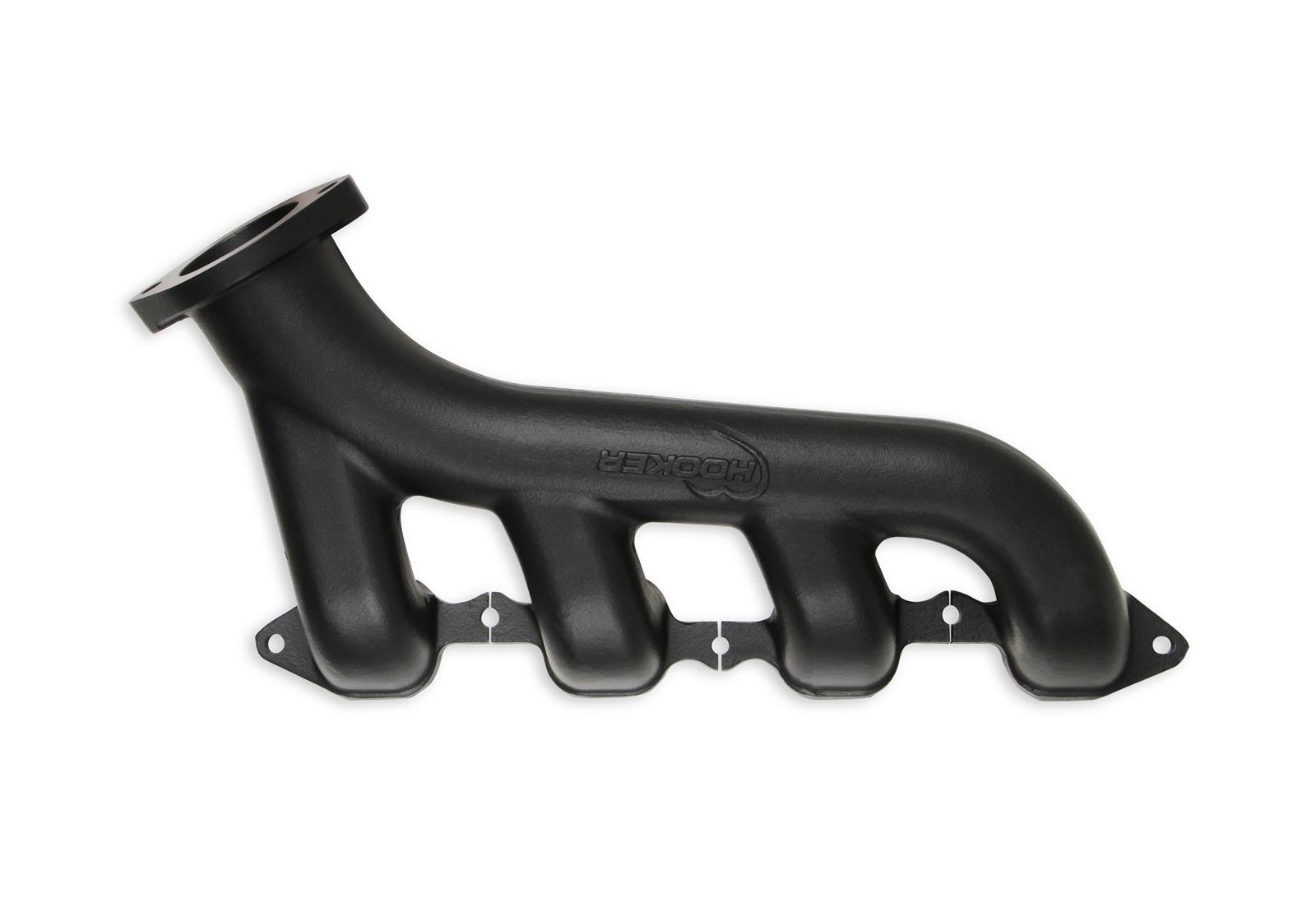 Hooker Blackheart LT Swap Exhaust Manifolds BHS518 GM LT- Cast Iron Black, Pair thumbnail 6