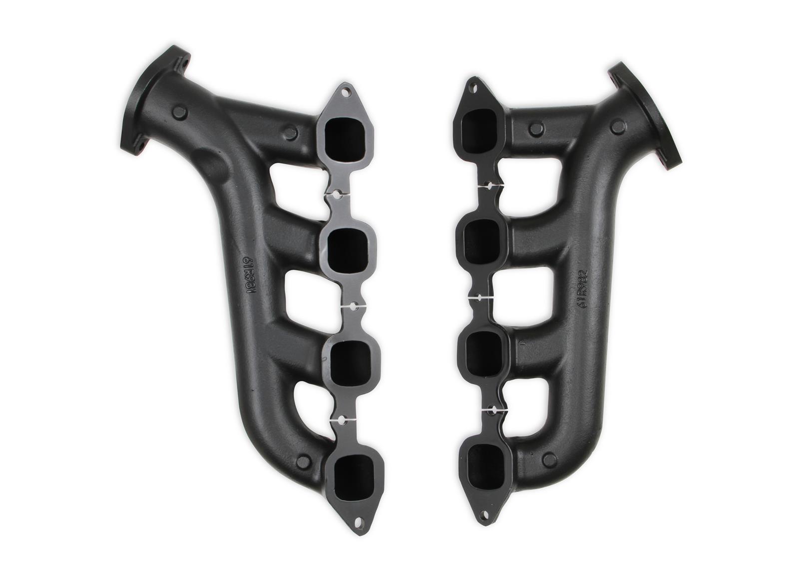 Hooker Blackheart LT Swap Exhaust Manifolds BHS518 GM LT- Cast Iron Black, Pair thumbnail 3