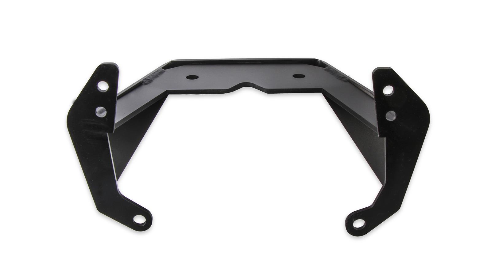 Hooker Transmission Crossmember Extension Brackets BHS528 Bracket, Bolt-on, Steel, Black, Manual, TR6060, Dodge, Each thumbnail 8