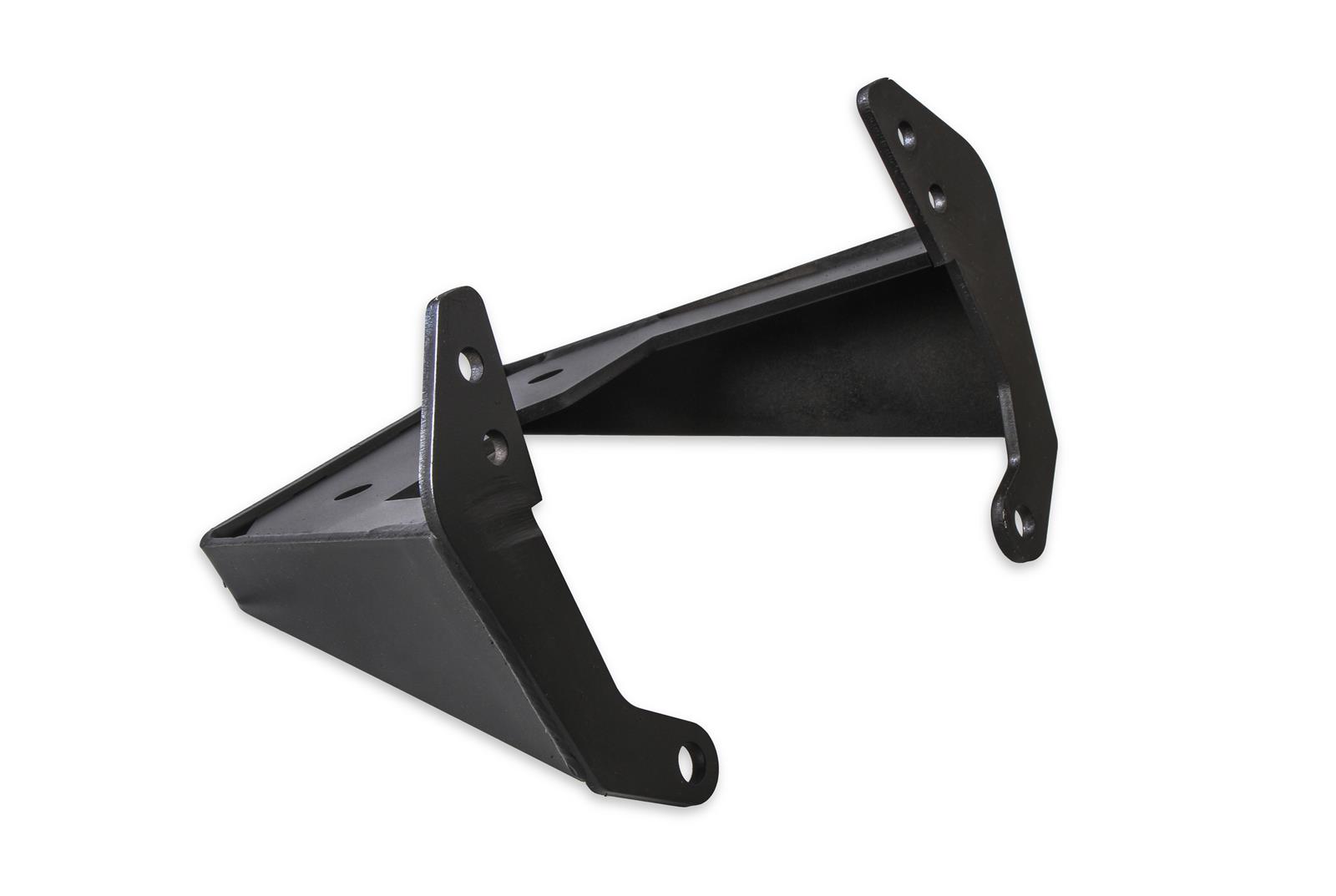 Hooker Transmission Crossmember Extension Brackets BHS528 Bracket, Bolt-on, Steel, Black, Manual, TR6060, Dodge, Each thumbnail 3
