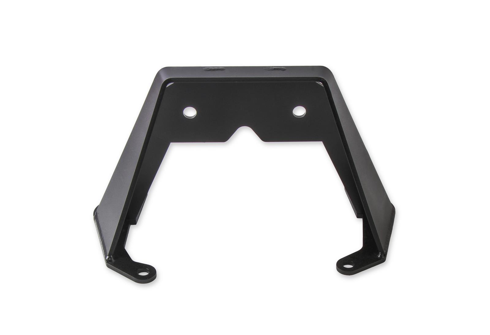 Hooker Transmission Crossmember Extension Brackets BHS528 Bracket, Bolt-on, Steel, Black, Manual, TR6060, Dodge, Each thumbnail 2