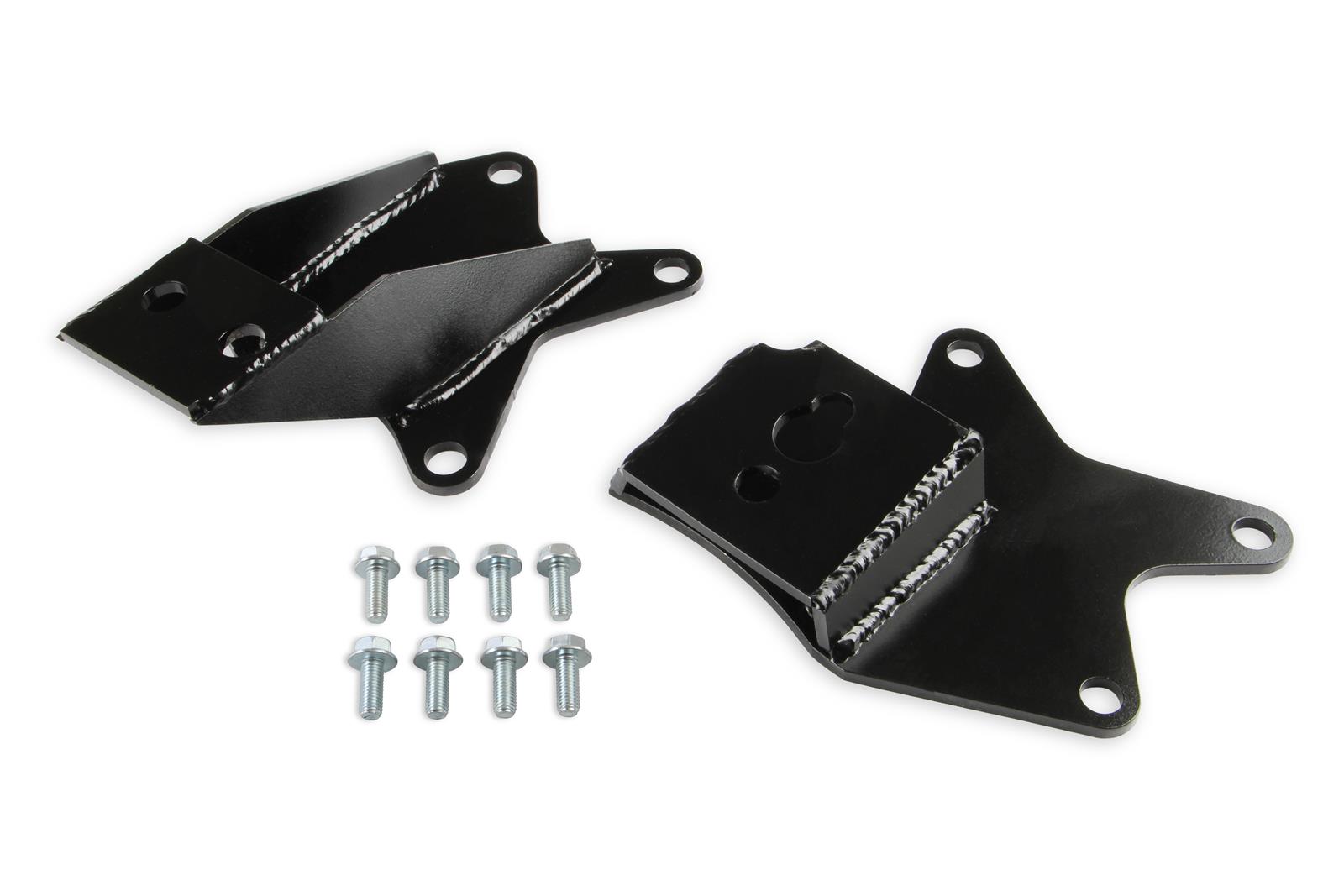 Hooker Blackheart Engine Mount Brackets BHS531 Swap Mounts, B-Body, Hemi Gen III, Steel, Black, Pair thumbnail 8