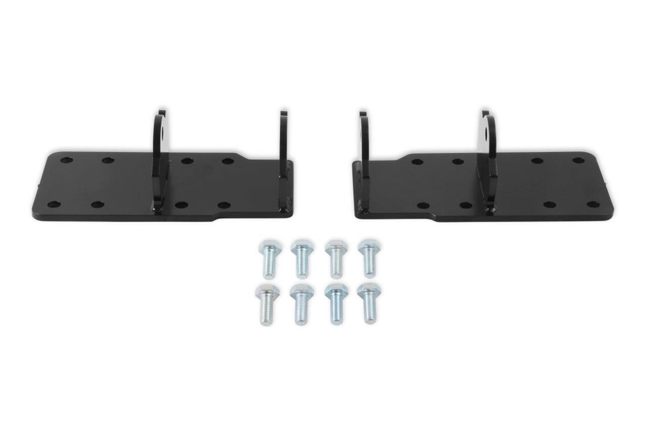 Hooker Blackheart Engine Swap Motor Mount Kits BHS552 Mounts, Swap, Block Mount, Bolt-In, Steel, Black Powdercoated, Chevrolet, GMC, Small Block LS, Pair thumbnail 7