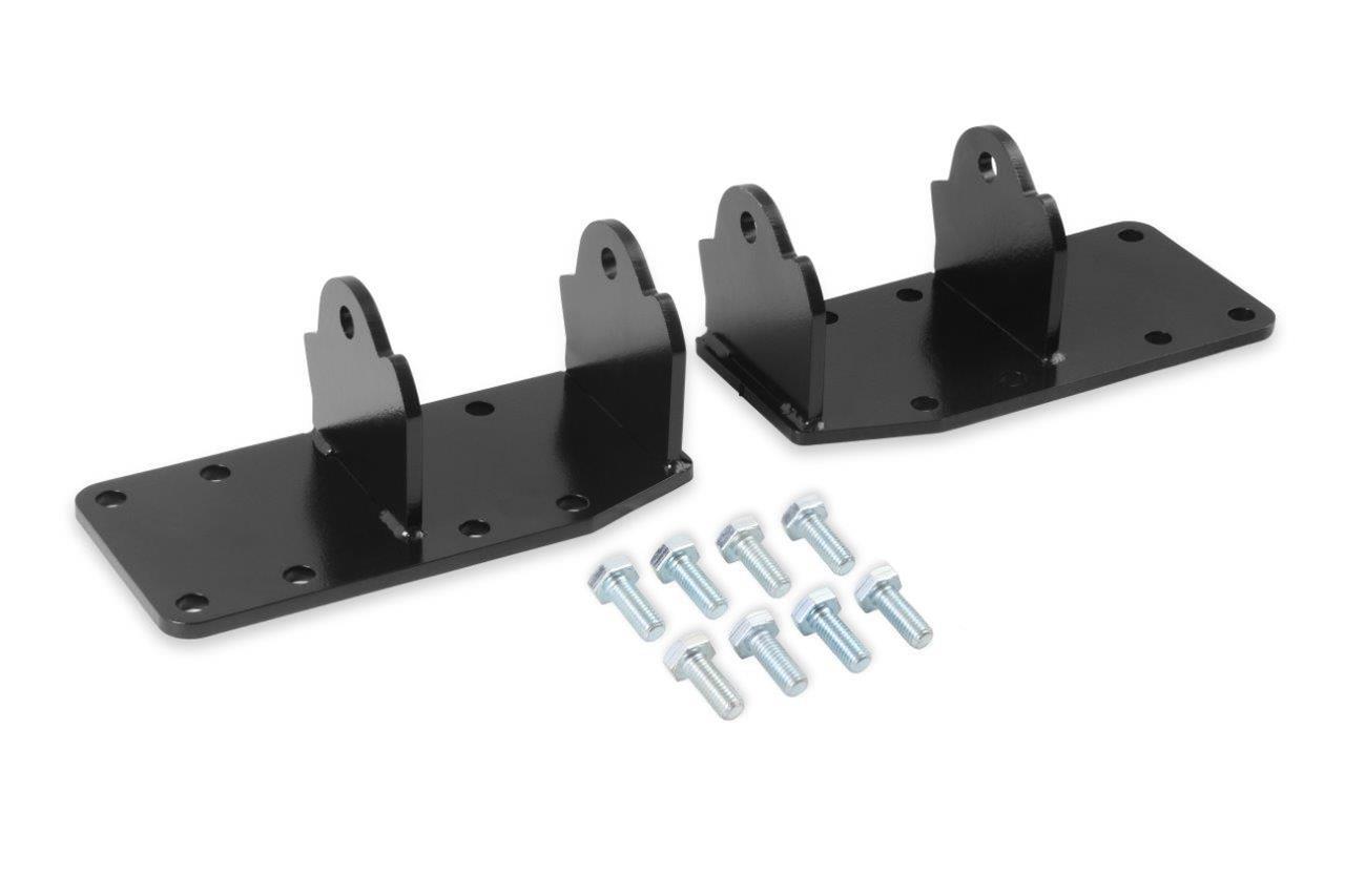 Hooker Blackheart Engine Swap Motor Mount Kits BHS555 Mounts, Swap, Block Mount, Bolt-In, Steel, Black Powdercoated, Chevrolet, GMC, Small Block LS, Pair thumbnail 5