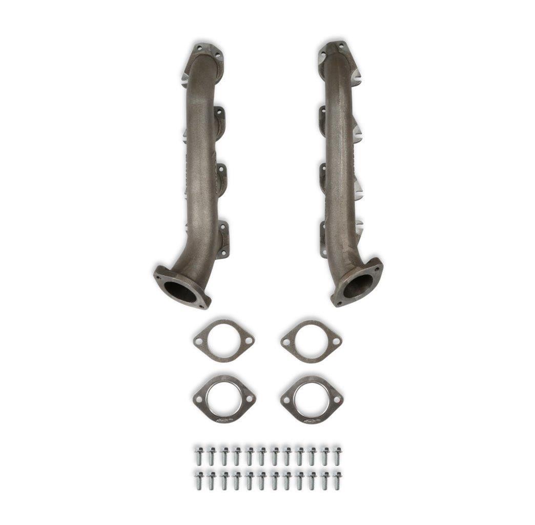 Hooker Blackheart Exhaust Manifolds BHS558 Manifold, Blackheart, Cast Iron, Natural, Dodge, Plymouth, Hemi Gen lll Swap, Pair thumbnail 6