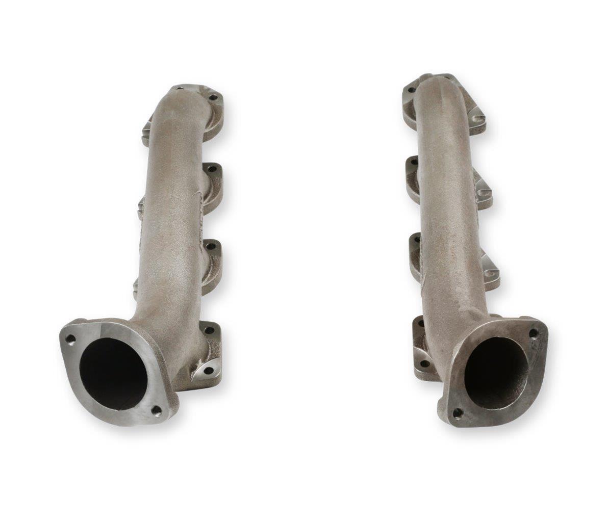 Hooker Blackheart Exhaust Manifolds BHS558 Manifold, Blackheart, Cast Iron, Natural, Dodge, Plymouth, Hemi Gen lll Swap, Pair thumbnail 4