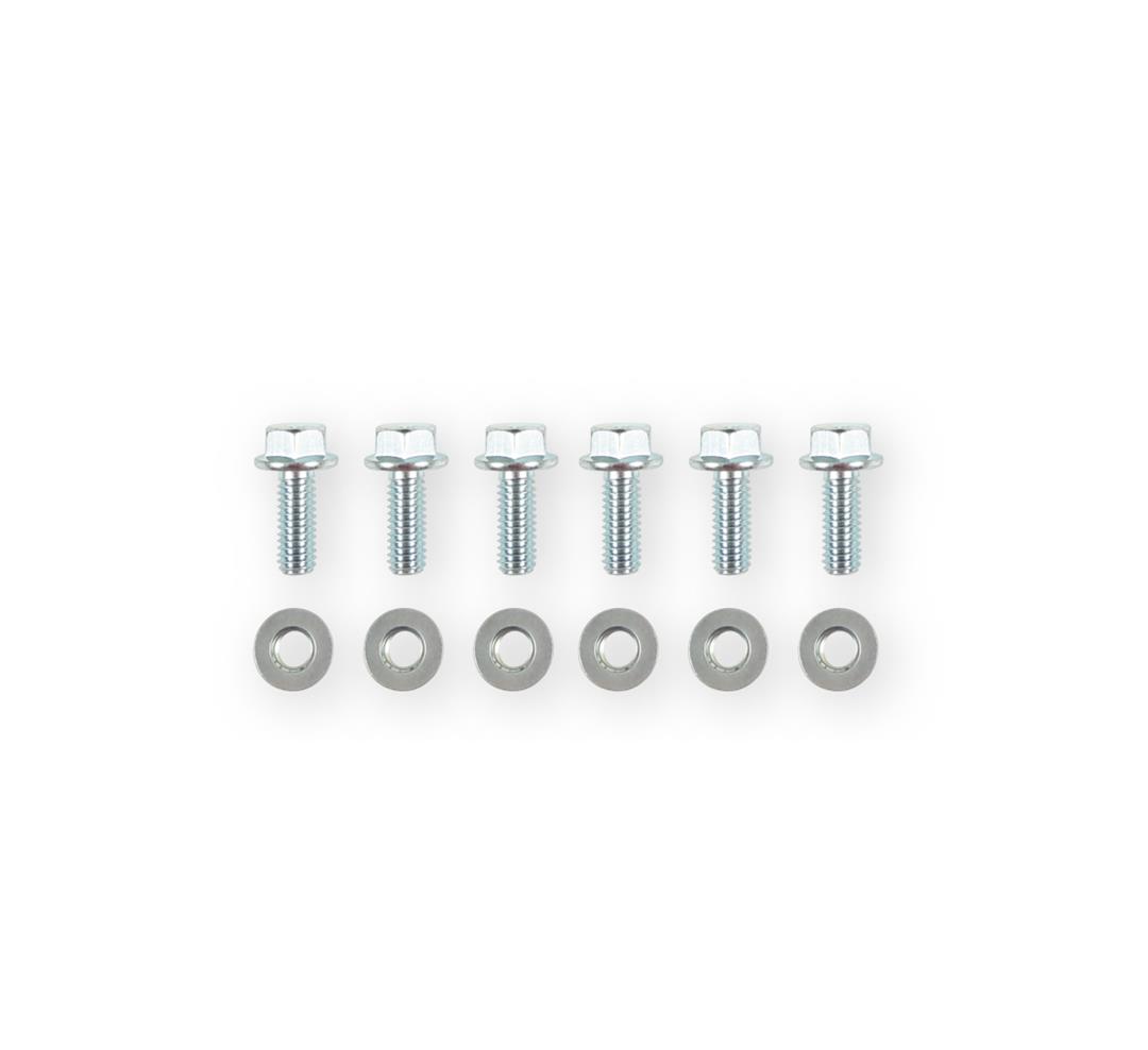 Hooker Headers Motor Mounts and Inserts BHS561 73-87 C10 GEN III ENGINE SWAP BRACKETS thumbnail 9