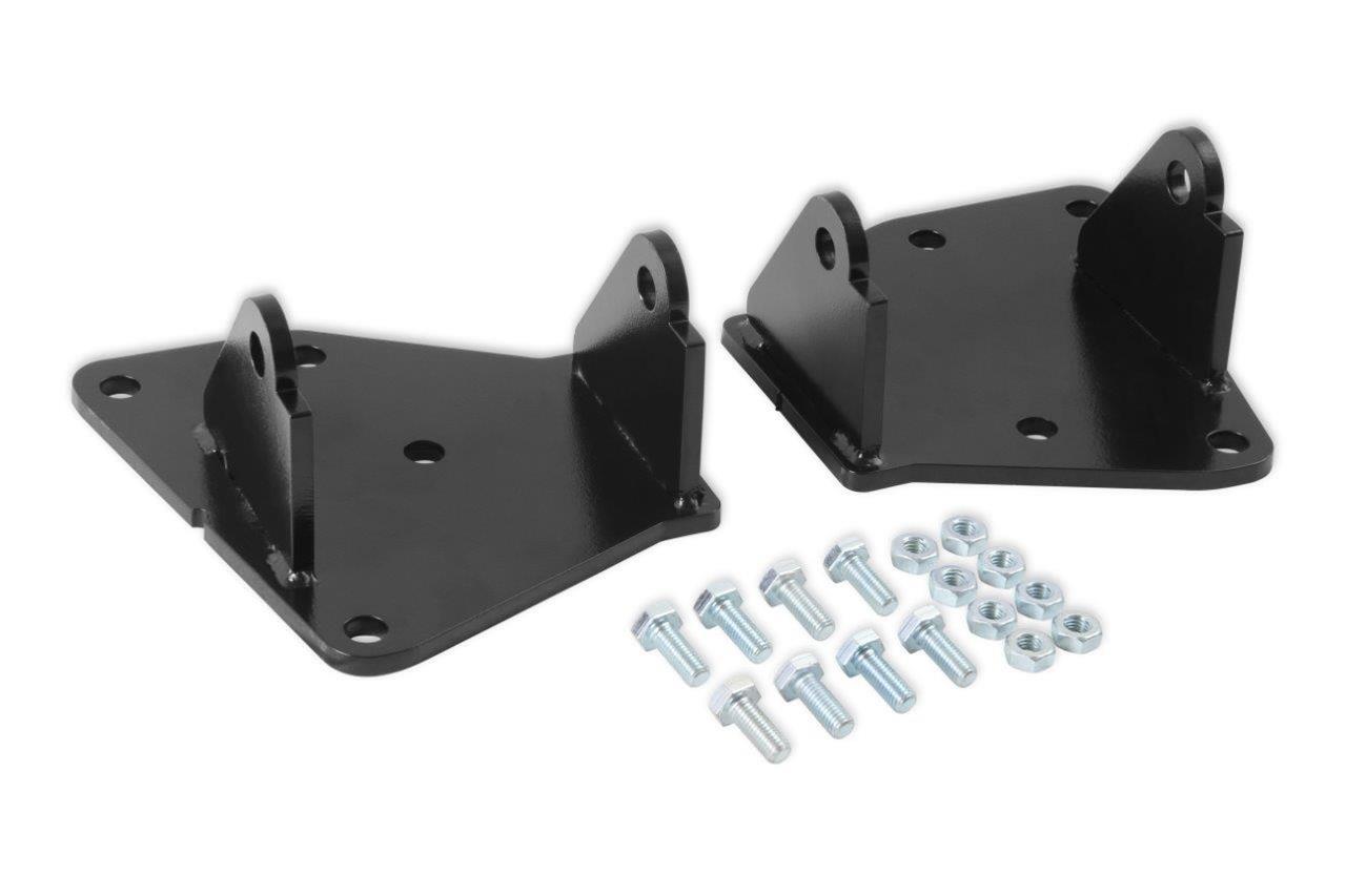 Hooker Blackheart Engine Swap Motor Mount Kits for 1988-1998 C1500 - BHS564 Mounts, Swap, Frame Mount, Bolt-In, Steel, Black Powdercoated, Forward Bias Position, Chevrolet, GMC, Small Block LS/LT, Pair thumbnail 2