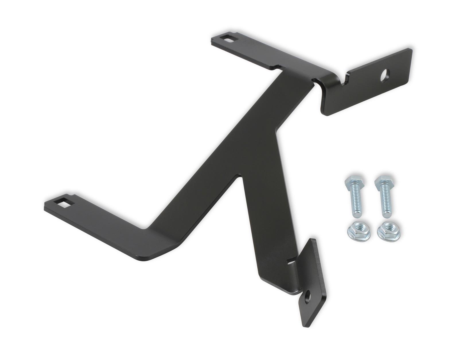 Hooker Power Distribution Box Mounting Brackets BHS577 Bracket, Steel, Black Powdercoated, Bolts, Dodge, Each thumbnail 2