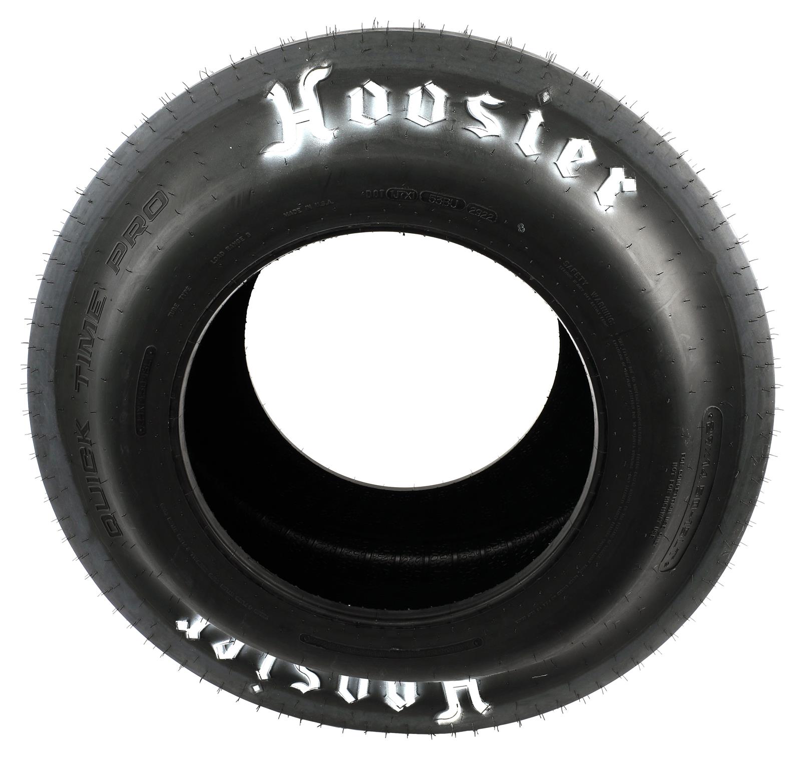 Hoosier Racing Tire 17710QTPRO Hoosier Quick Time Pro D.O.T. Tires