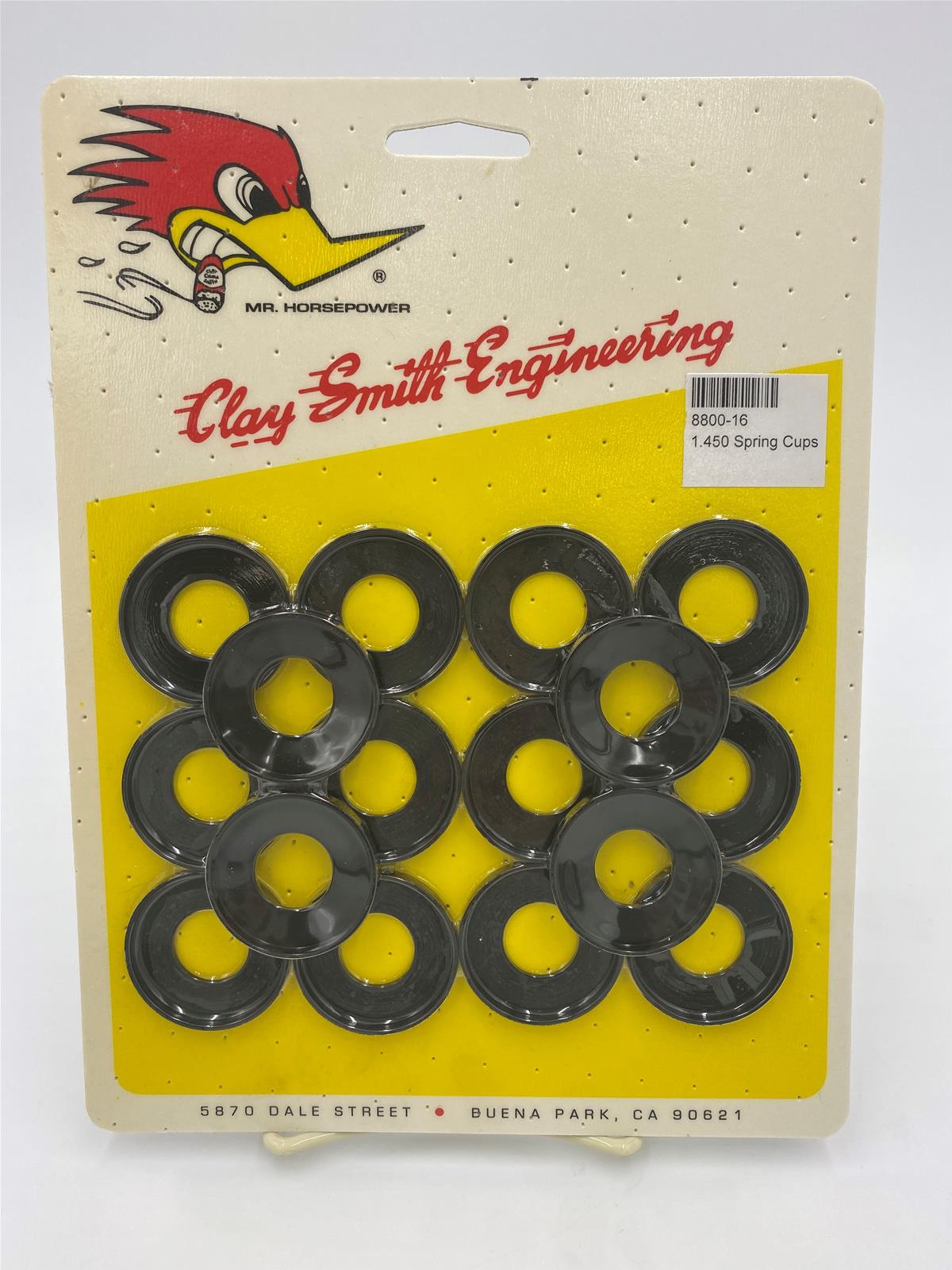 Clay Smith Engineering 880016 Clay Smith Cams Valve Spring Cups