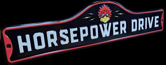 Clay Smith Engineering A802 Mr. Horsepower with Attitude Metal Sign ...