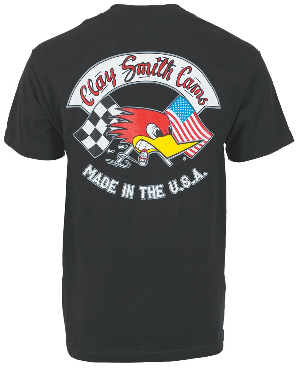 Clay Smith Engineering M85-XL Clay Smith Cams Made in the USA T-Shirts |  Summit Racing