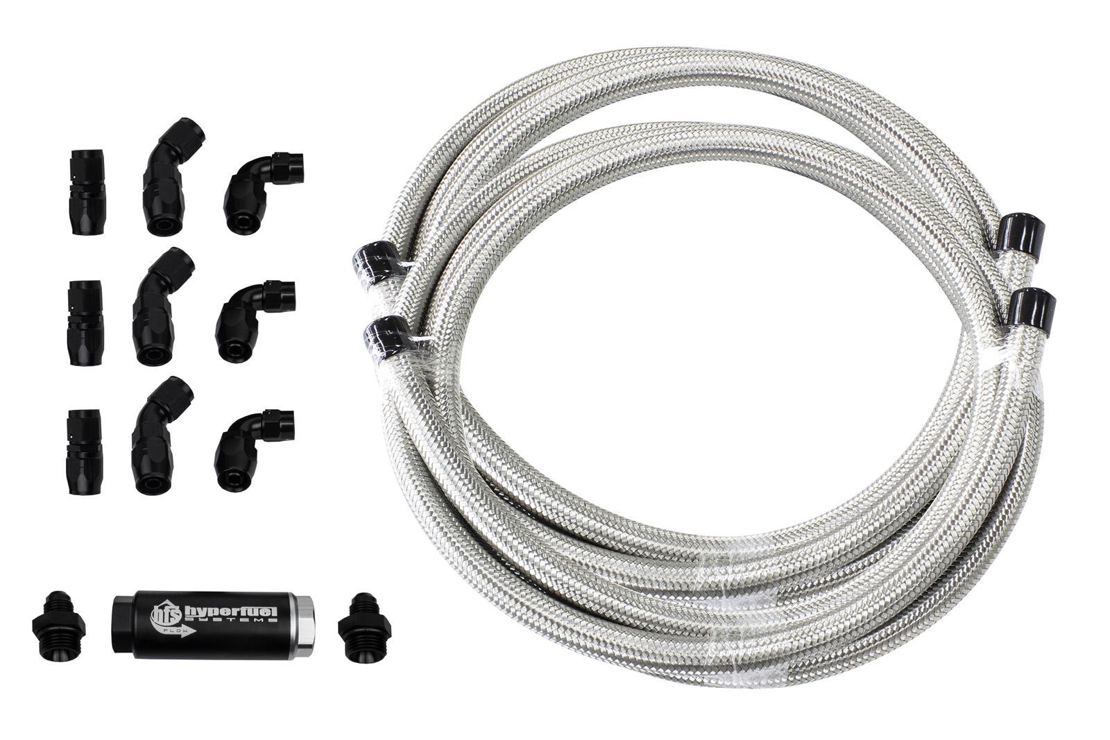 HyperFuel 87203 Hyperfuel Fuel System Plumbing Kits Summit Racing