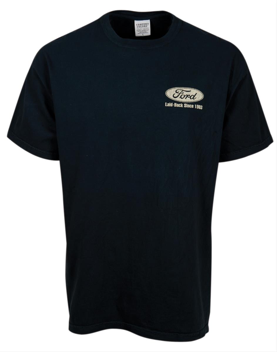 【IONSEOUL】Ford Box Short Sleeve T-Shirt 4JH312 LAID-BACK 14873SST2X Laid-Back Cooler Ford T-Shirt | Summit