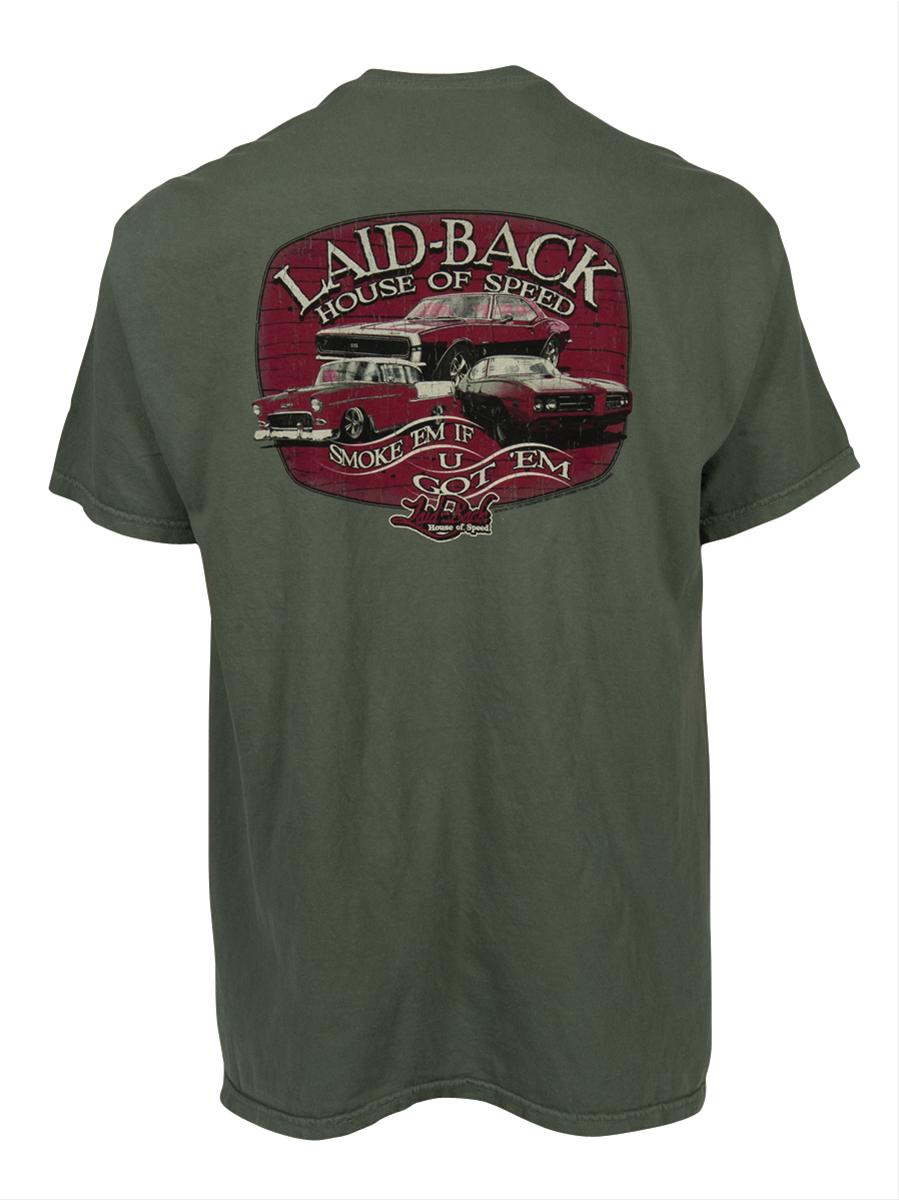 LAID-BACK 15337SSTLG Laid-Back GM Smoke 'Em T-Shirt | Summit Racing