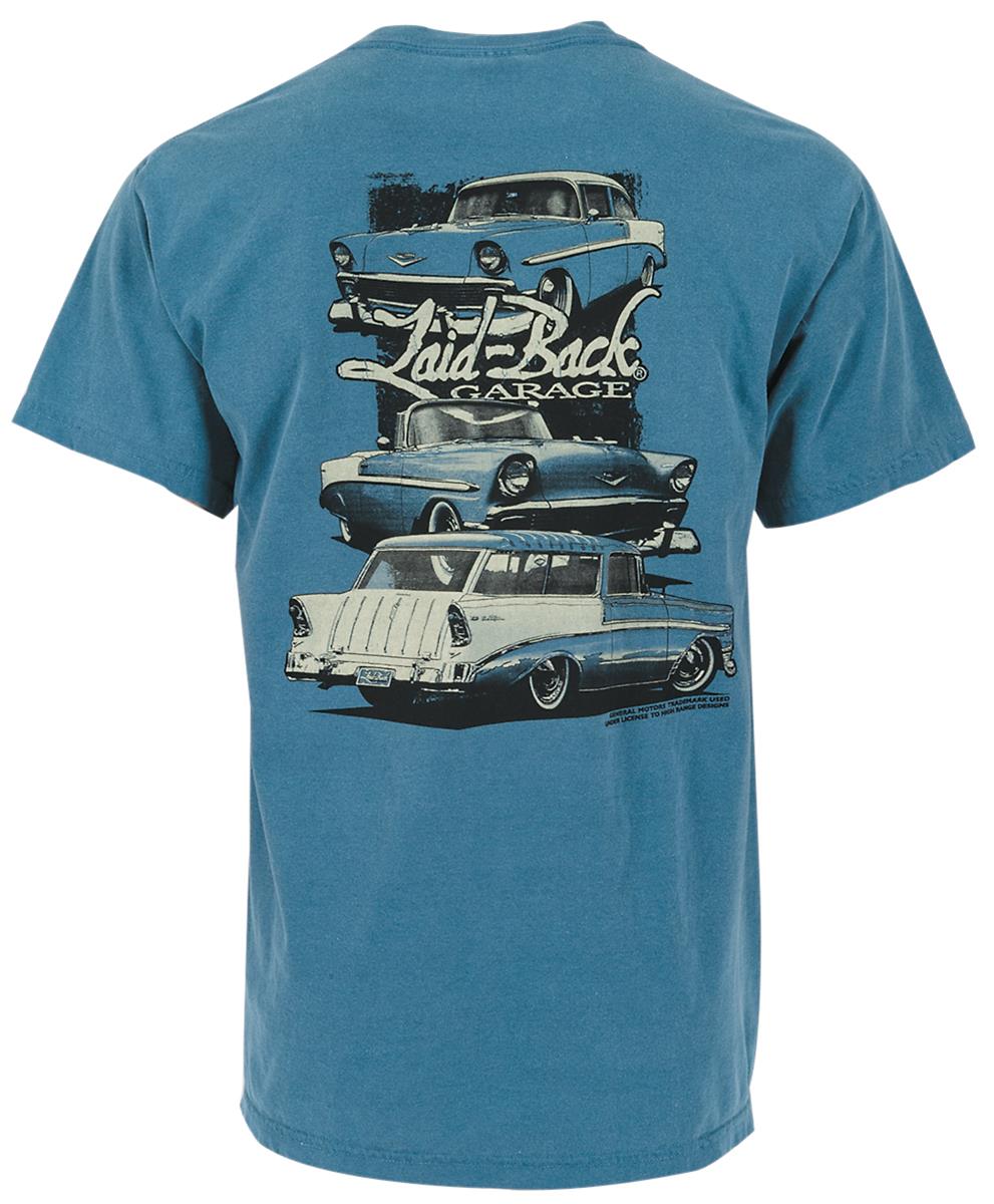 LAID-BACK LB22184SSTLG Laid-Back Chevy Bel Air T-Shirt | Summit Racing