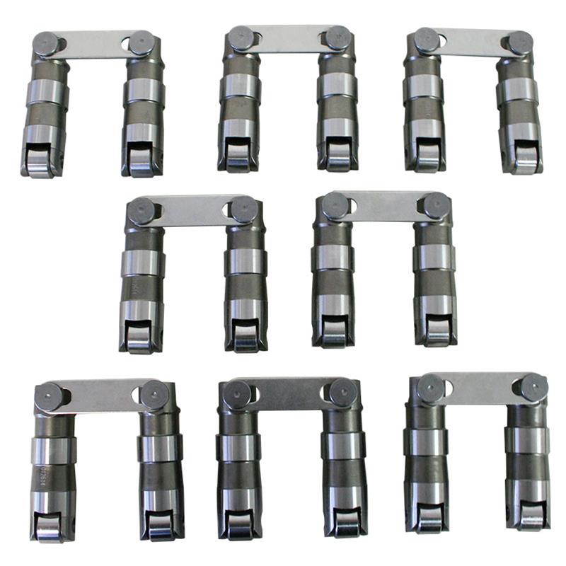 Howards Cams Maximum Effort Retrofit Hydraulic Roller Lifters 91260 Lifters, Roller, Retrofit, 0.875 in. O.D., Ford, Set of 16
