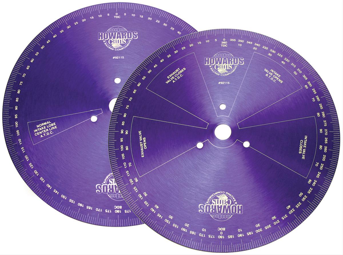 Howards Cams 92115 Howards Cams Professional 2Sided Degree Wheels